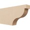 Ekena Millwork 2in. W x 6in. H x 12in. L Garner Woodgrain TimberThane Rafter Tail, Primed Tan RFTUR02X06X12GARRCPR - alternate 1